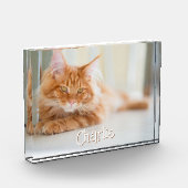 猫横型フォトキュートフォント名 フォトブロック (左)