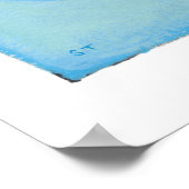 猫歯科おもしろいユニークお洒落イラストレーションアート ポスター (角)