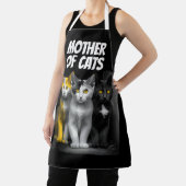 猫母のデイキッチンエプロン エプロン (インサイチュ)