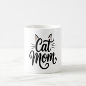 猫母ひげ耳 コーヒーマグカップ (中央)