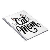 猫母ひげ耳 ノートブック (右側)