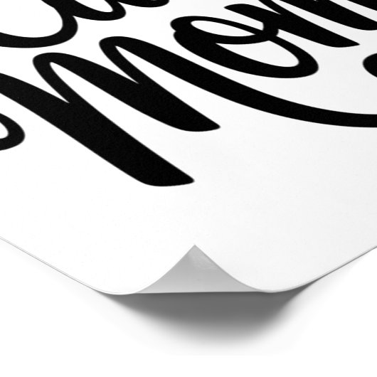 猫母ひげ耳 ポスター (角)