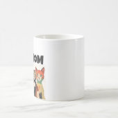 猫母カラフル猫芸 コーヒーマグカップ (中央)