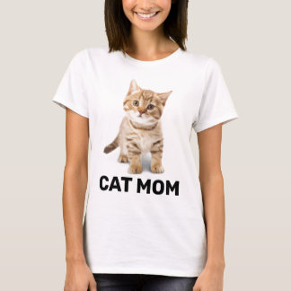 猫母ジンジャーキッチンレディースTシャツ Tシャツ