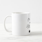 猫母マグカップを目的 コーヒーマグカップ (左)