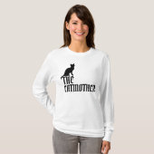 猫母猫ママTシャツ Tシャツ (正面フル)