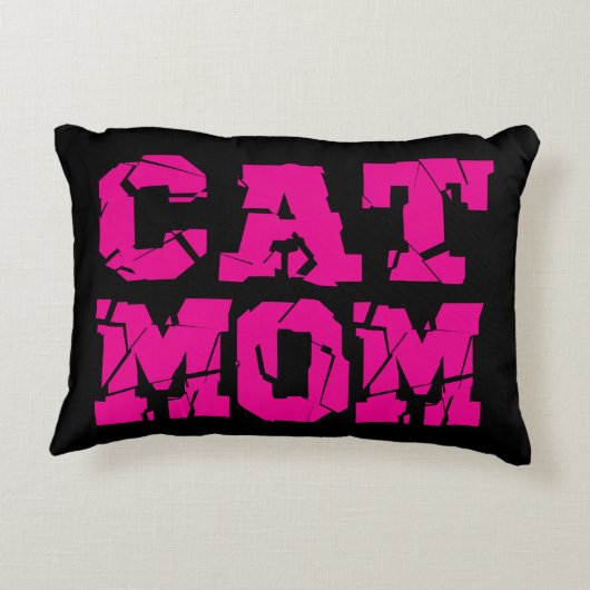 猫母 アクセントクッション (裏面)