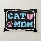猫母 アクセントクッション (裏面)