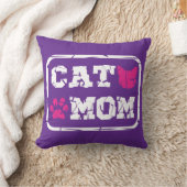 猫母 クッション (ブランケット)