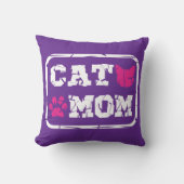 猫母 クッション (正面)