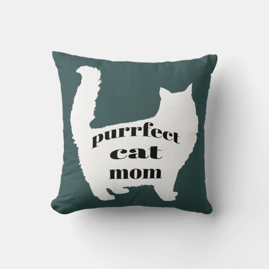 猫母 クッション (正面)
