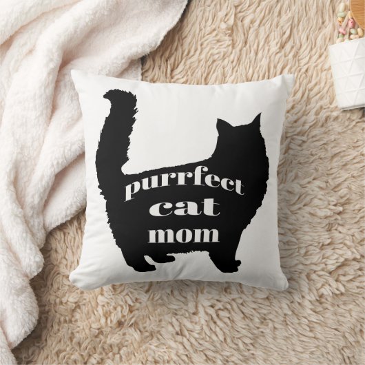 猫母 クッション (ブランケット)