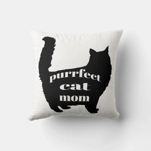 猫母 クッション (裏面)