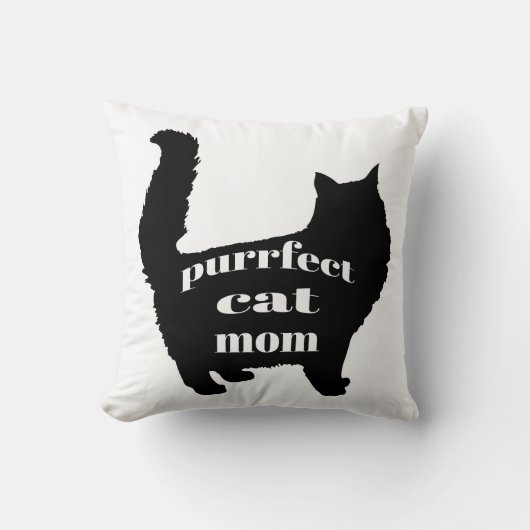 猫母 クッション (正面)