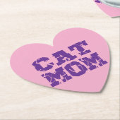 猫母 ペーパーコースター (アングル)