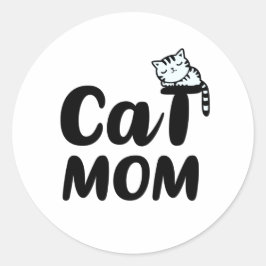 猫母 ラウンドシール