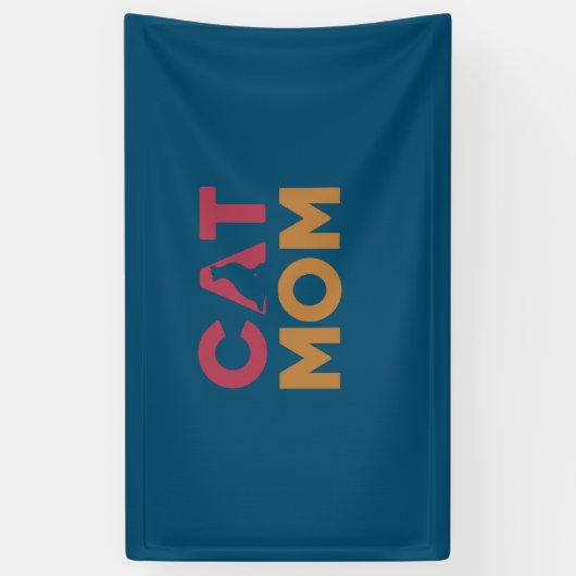 猫母 横断幕 (縦)