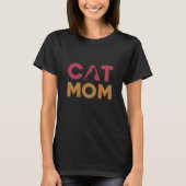 猫母 Tシャツ (正面)