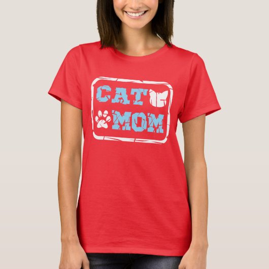 猫母 Tシャツ (正面)