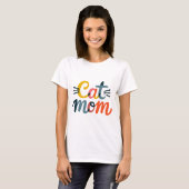 猫母 Tシャツ (正面フル)