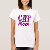 猫母 Tシャツ (正面)