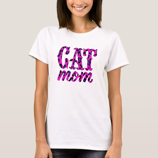 猫母 Tシャツ (正面)