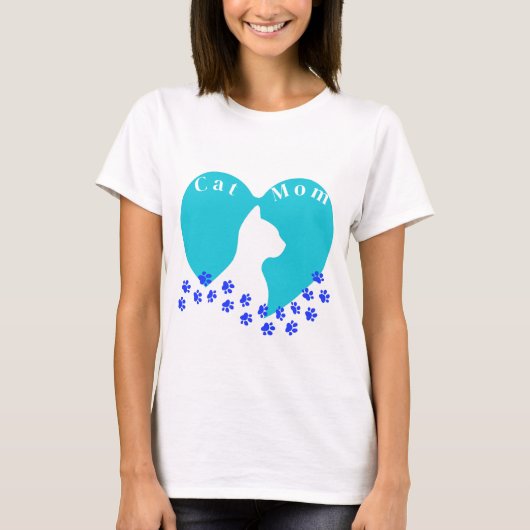 猫母 Tシャツ (正面)