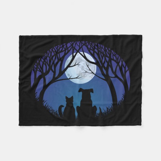 猫毛布かわいい友最高の達フリースブランケット フリースブランケット (正面(横))