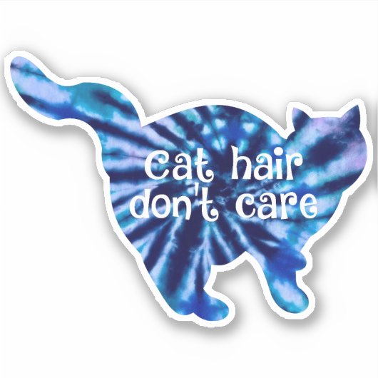 猫毛 シール (正面)