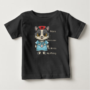 猫気にナース:私のモノ ベビーTシャツ