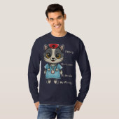 猫気にナース：私のモノ Tシャツ (正面フル)