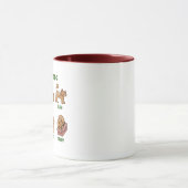 猫気分プッシー猫レディーペットキャットおもしろいママ マグカップ (中央)