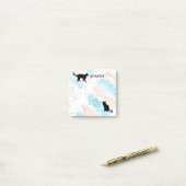 猫水彩デザインカスタムpost it note ポストイット (デスク上)