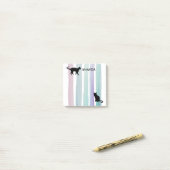 猫水彩デザインカスタムpost it note ポストイット (デスク上)