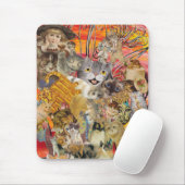 猫沢山のmousepad マウスパッド (マウス)