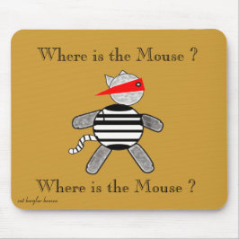 猫泥棒マウスパッド マウスパッド