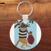 猫泥棒 キーホルダー (正面)