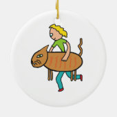 猫泥棒 セラミックオーナメント (裏面)