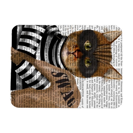 猫泥棒 マグネット (横)