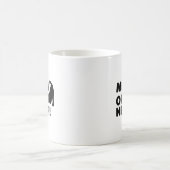 猫派か否か おもしろマグカップ コーヒーマグカップ (中央)
