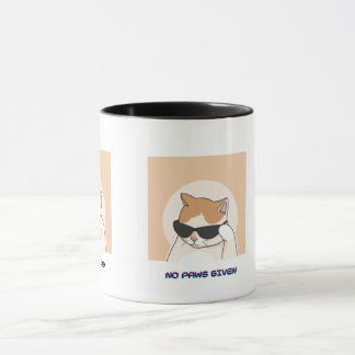 猫派のためのマグカップ No Paws Given Mug マグカップ
