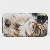 猫深い考え Case-Mate iPhoneケース (裏面(横))