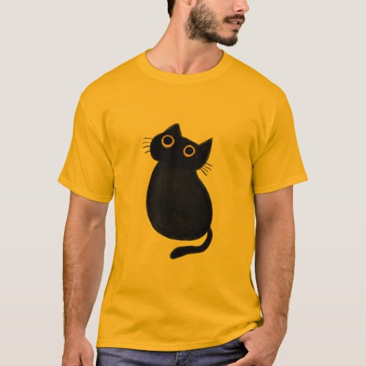 猫漫画クラシックTシャツ Tシャツ (正面)
