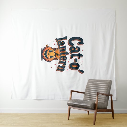 猫灯篭 タペストリー (インサイチュ(横))