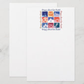 猫熱狂するのこと！ 便箋 (正面/裏面)