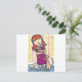 猫熱狂するの女 ポストカード (スタンド正面)