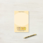 猫熱狂する子猫漫画 ポストイット (デスク上)