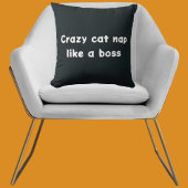 猫熱狂する昼寝かわいいボスモダン クッション