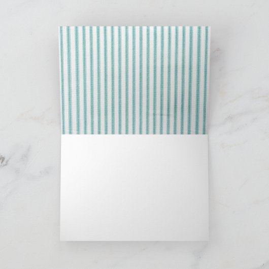 猫熱狂する猫好きグリーティングカード サンキューカード (内部)