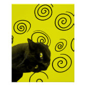 猫熱狂する ポスター (正面)